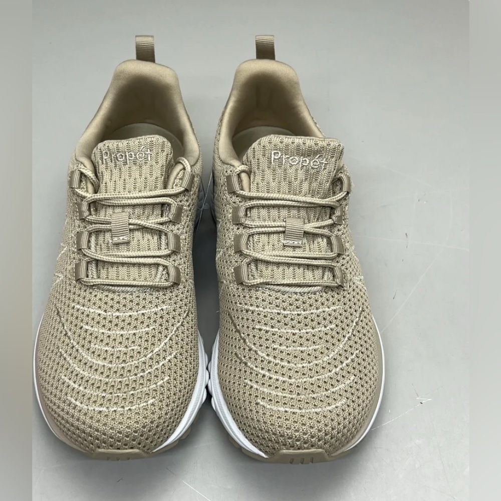 PROPET Tour Knit Double Insoles Ortholite Shoes Women's Sz 6.5 W(D) Sand WAA112M